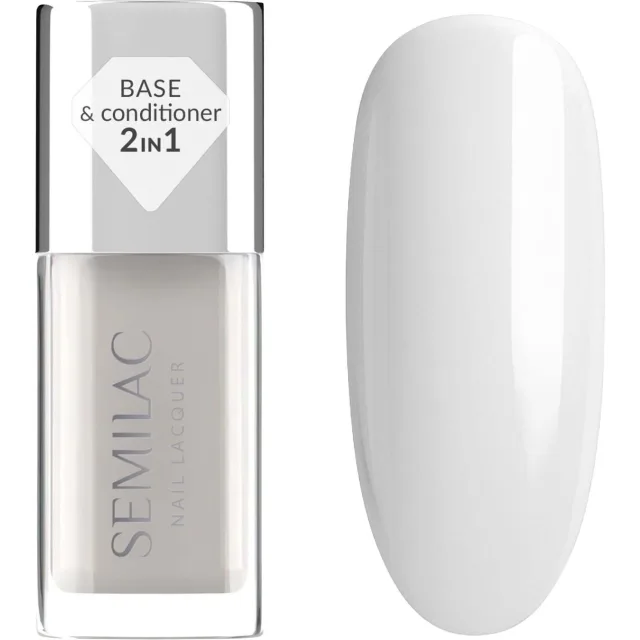 Semilac Base Coat For Classic Nail Polish Nail Lacquer Smoothing Base