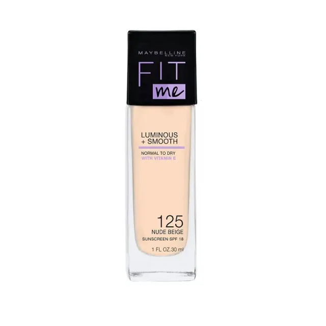 Maybelline Fit Me Luminous + Smooth Foundation Nude Beige