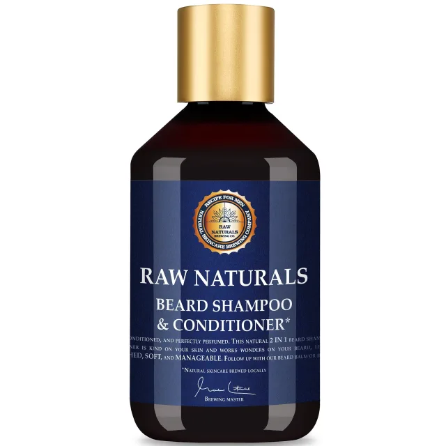 Raw Naturals Recipe For Men Rustic Beard Shampoo & Conditioner