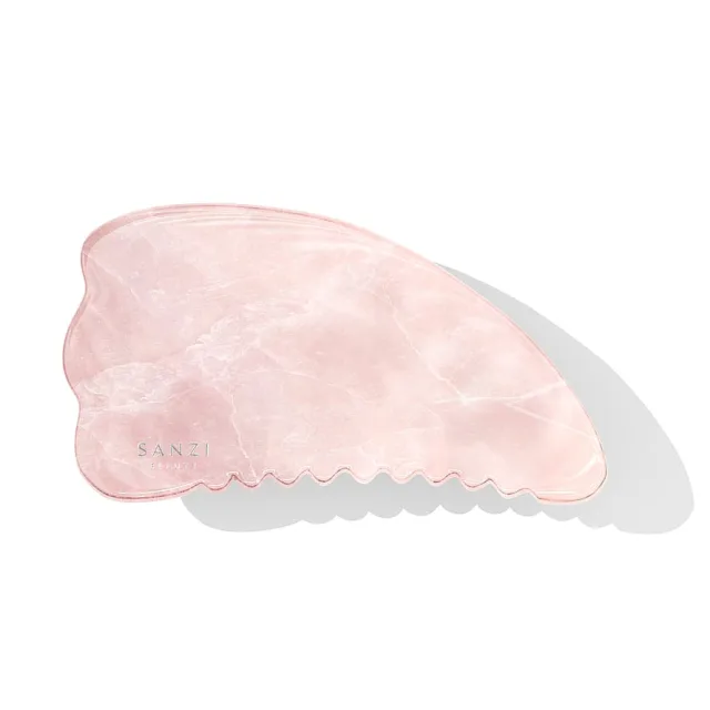 Sanzi Beauty Sculpt Gua Sha Rose Quartz Rose Quartz