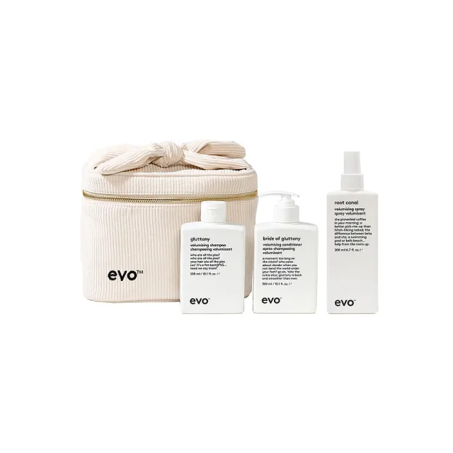 Evo Vanity Bag Volume Beige/Black