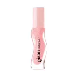 Gisou Honey Infused Lip Oil Clear pink shimmer
