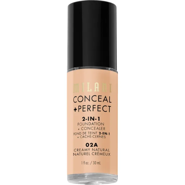 Milani Conceal + Perfect 2-In-1 Foundation 12 Spiced Almond
