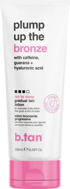 b.tan Plump Up The Bronze Gradual Tan Lotion