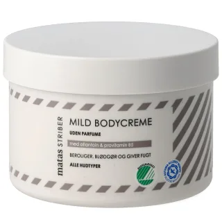 Matas Striber Mild Body Creme Fragrance Free