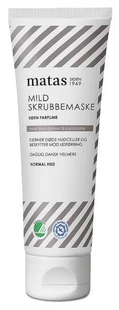 Matas Striber Mild Scrub Mask Fragrance Free