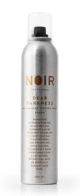 NOIR Stockholm Dear Darkness - Dry Shampoo For Brunettes
