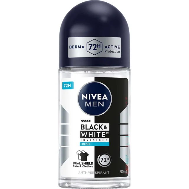 Nivea Antiperspirant Deo Black & White Fresh Roll On