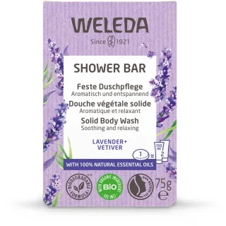 Weleda Solid Body Wash Lavender + Vetiver Soap