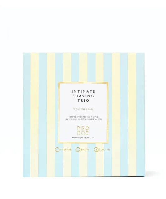 DeoDoc Intimate Shaving Trio Fragrance Free