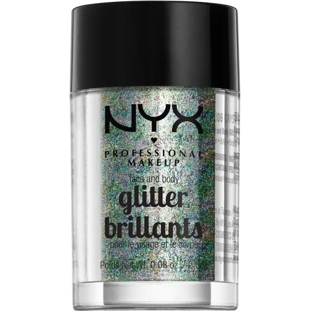 NYX Professional Makeup Face & Body Glitter Crystal