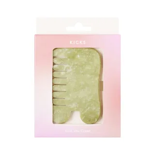 Kicks Beauty Gua Sha Comb Green