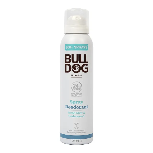 Bulldog Fresh Mint & Cedarwood Spray Deodorant