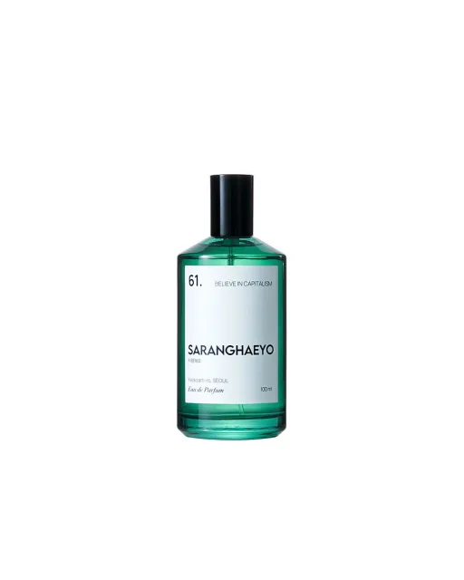 Saranghaeyo 61. BELIEVE IN CAPITALISM Eau de Parfum