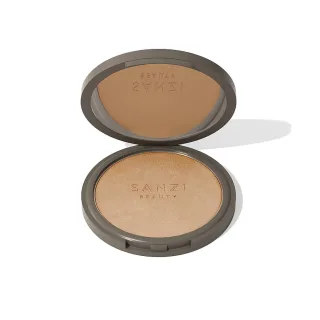 Sanzi Beauty Baked Powder Medium Deep Caramel Warm