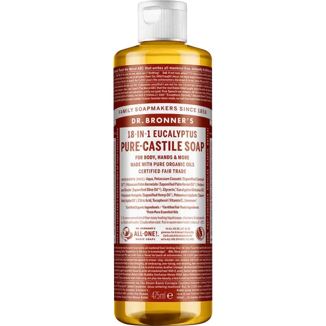 Dr. Bronner's Eucalyptus Liquid Soap