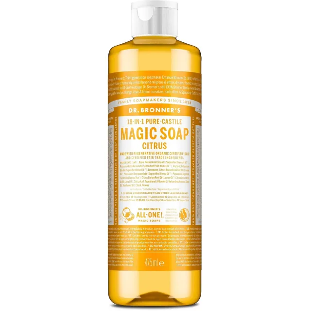 Dr. Bronner's Citrus Liquid Soap