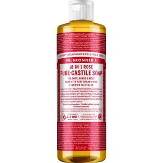 Dr. Bronner's Rose Liquid Soap
