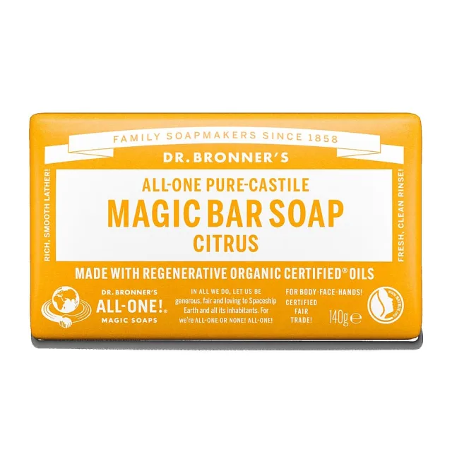 Dr. Bronner's Bar Soap Lemon