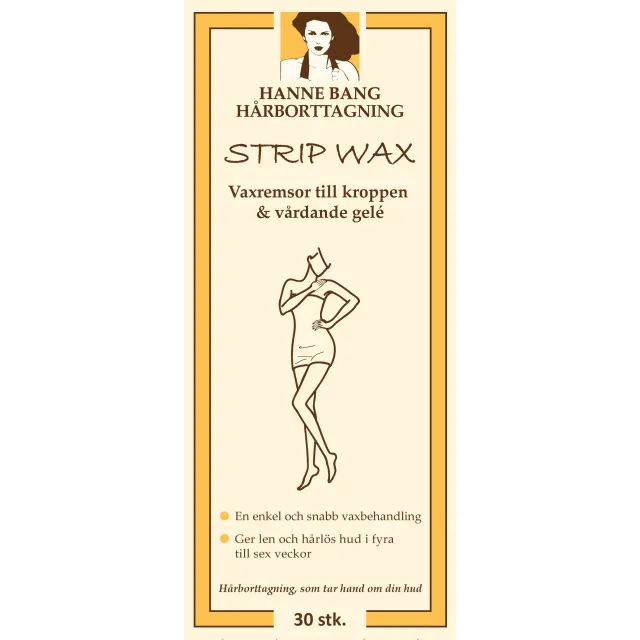 Hanne Bang Hårborttagning Strip Wax