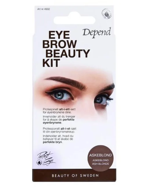 Depend Eyebrow Beauty Kit Ash Blonde