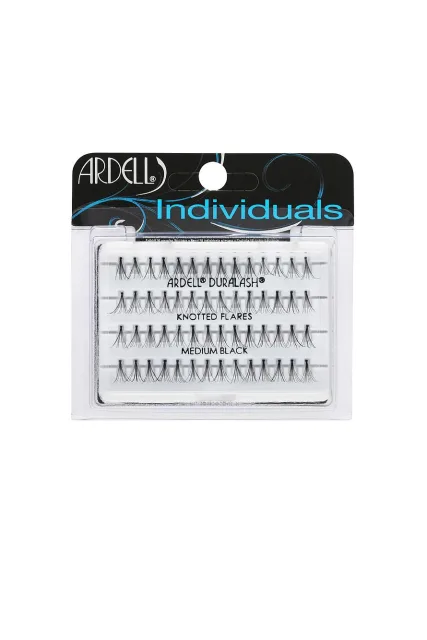 Ardell INDIVIDUELLA LÖSFRANSAR Duralash Individual Knotted Flare Medium Black