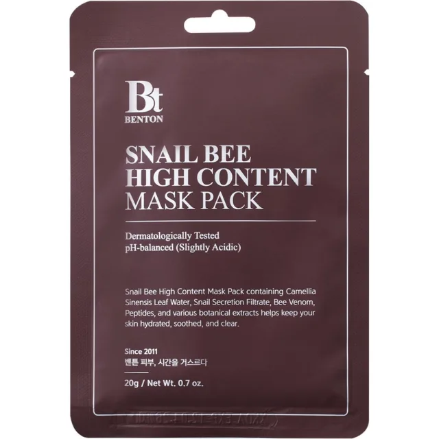 Benton Snail Bee High Content Mask
