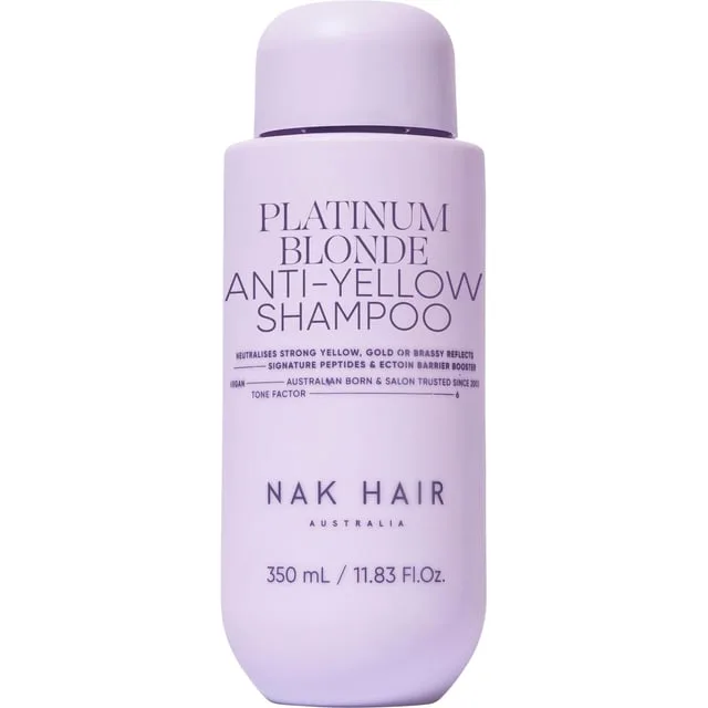 Nak Hair Platinum Blonde Anti-Yellow Shampoo