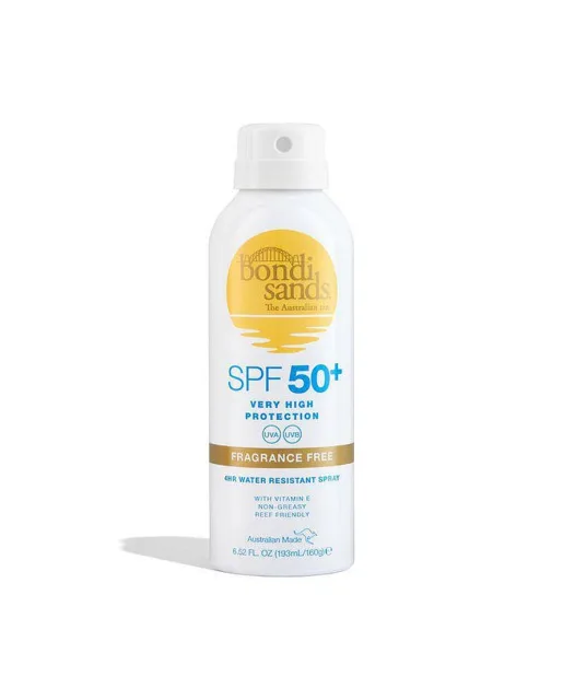 Bondi Sands Fragrance Free Sunscreen Spray SPF50+