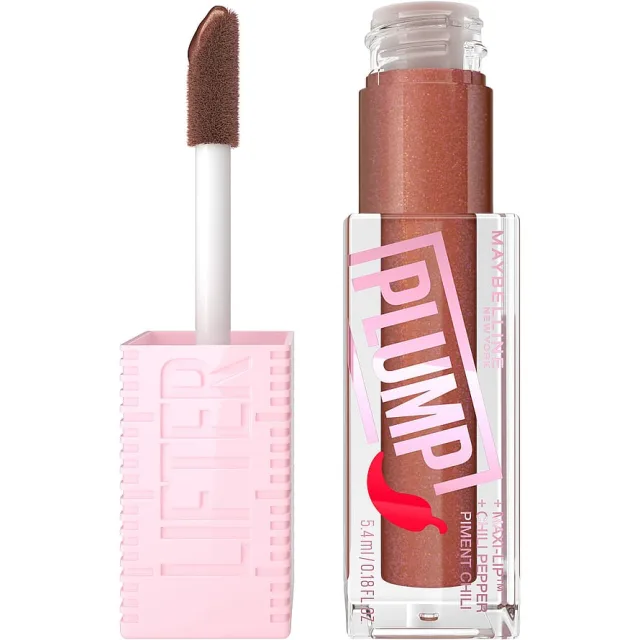 Maybelline Lifter Plump Lip Gloss 007 Cocoa Zing