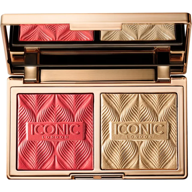 ICONIC London Silk Glow Duo Coral Glow