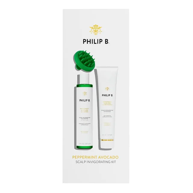 Philip B Peppermint Avocado Scalp Invigorating Kit