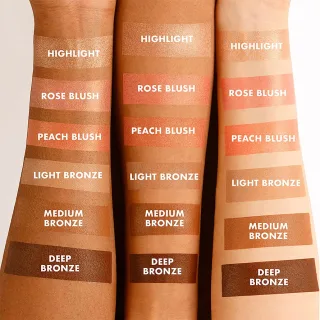 ICONIC London Multi-Use Cream Blush, Bronze and Highlight Palette