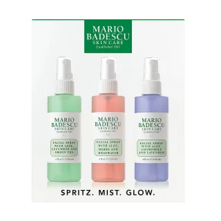 Mario Badescu Spritz. Mist. Glow Kit