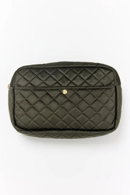 Fan Palm Beauty Bag Large Palm Green Large