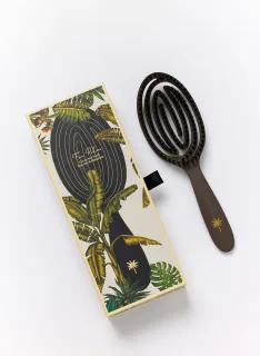 Fan Palm Extension/Fine Hair Brush Large Coco