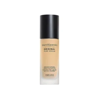 bareMinerals Pure Serum Radiant Natural Liquid Foundation Mineral SPF20 Fair Warm