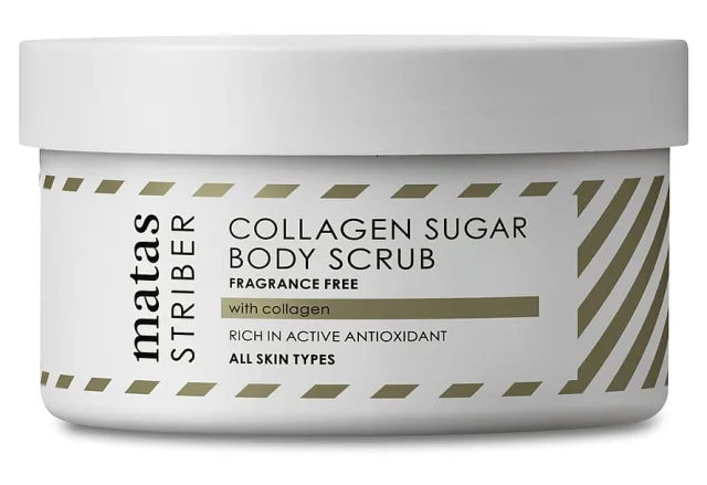 Matas Striber Collagen Sugar Body Scrub Fragrance Free