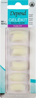 Depend Nail Tips Gel Kit Refill Salon Size