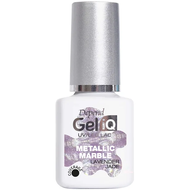 Depend Gel iQ Effects Metallic Marble Lavender Jade