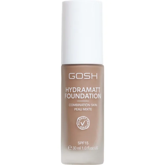Gosh Hydramatt Foundation Dark - Yellow/Cold Undertone
