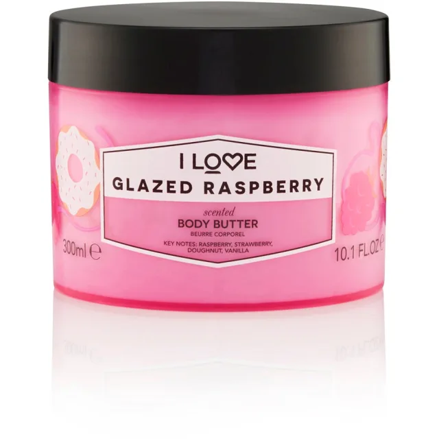 I Love... Glazed Raspberry Scented Body Butter