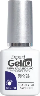 Depend Gel iQ Nail Polish Blocks of Blue