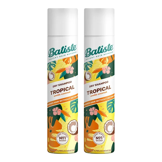 Batiste Dry Shampoo Tropical Duo