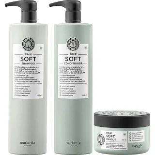 maria nila True Soft Trio Shampoo Conditioner Masque
