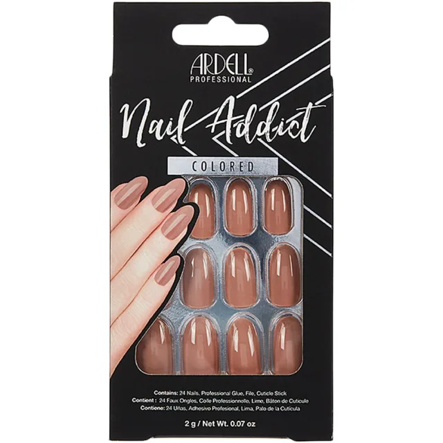Ardell Nail Addict Colored Latte
