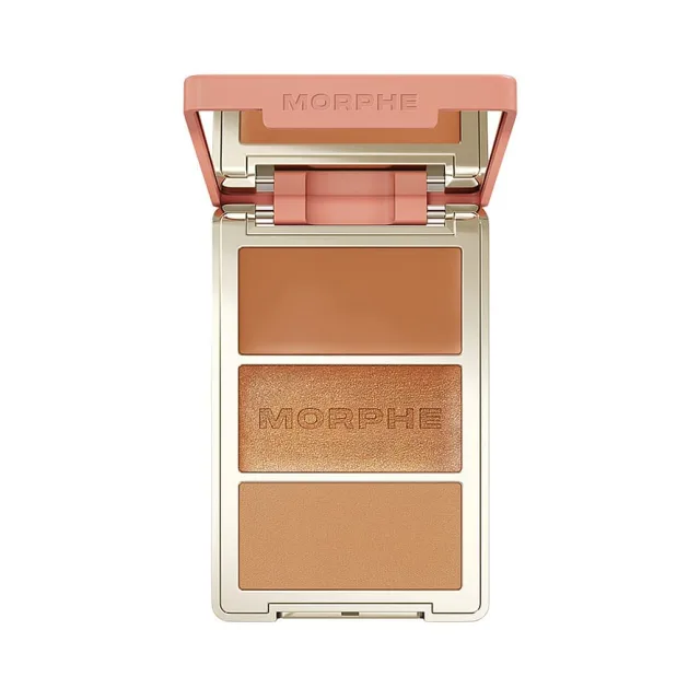 Morphe Cheek Thrills Multi-Finish Face Trio Sunset Swim
