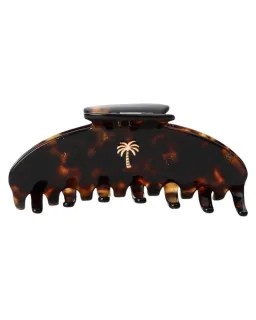 Fan Palm Hair clips Hair Clips Tortoise Pattern