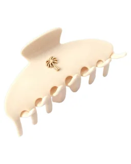 Fan Palm Hair clips Hair Clips Ivory