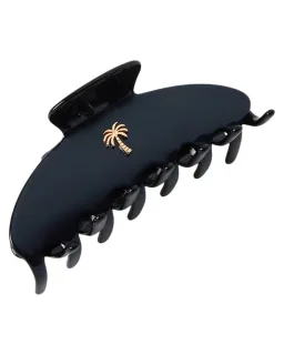 Fan Palm Hair clips Hair Clips Dark Blue